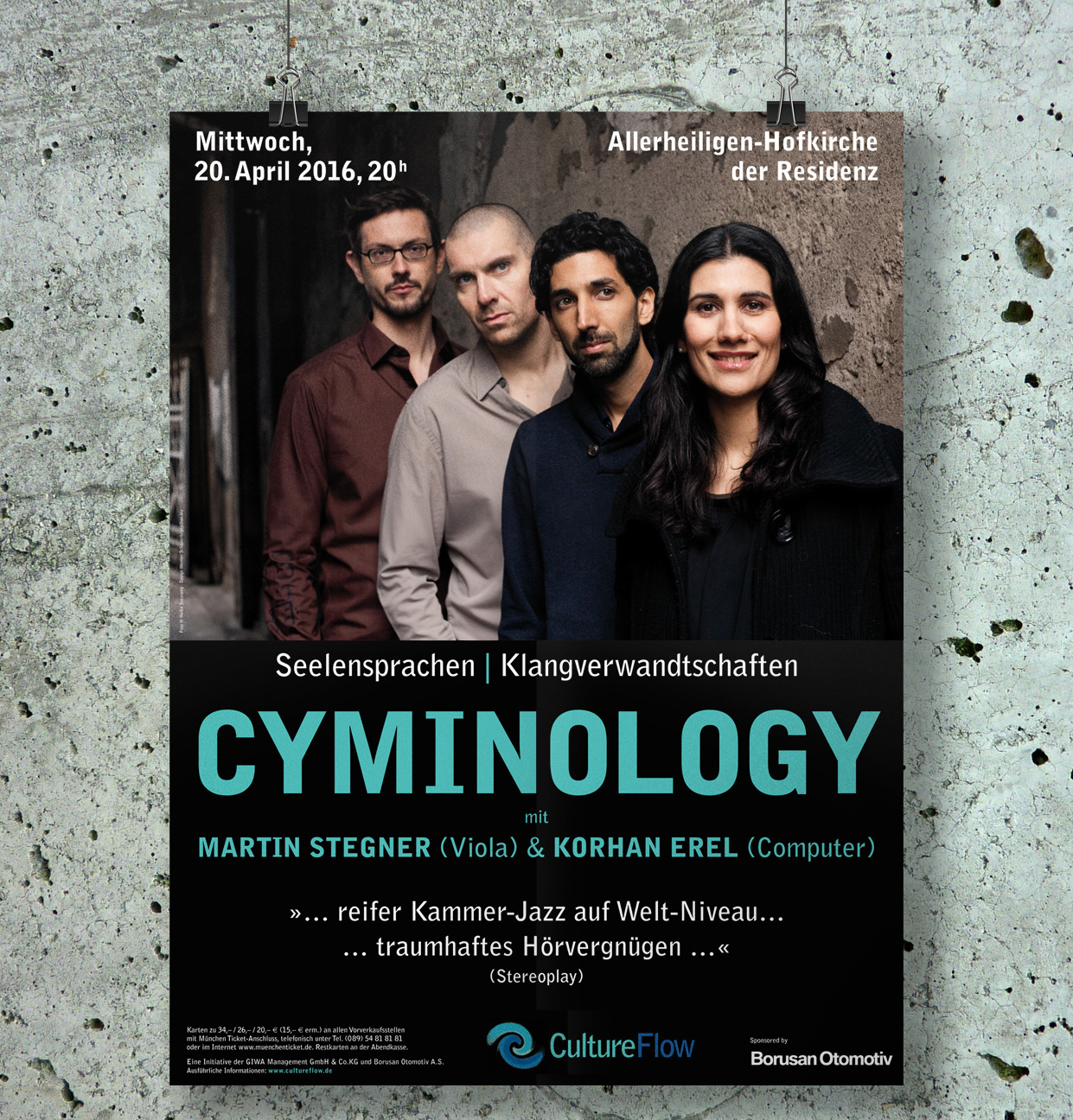 Plakat Cyminology 20.04.2016
