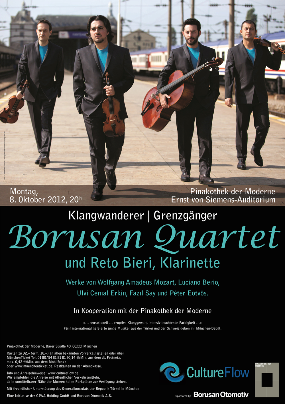 Plakat Borusan Quartet